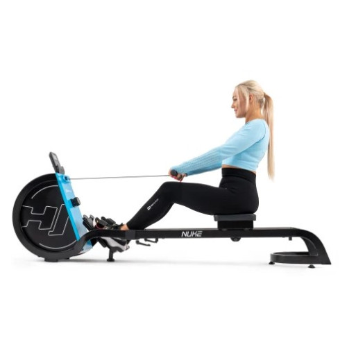 Гребной тренажер  Hop-Sport HS-075R Nuke blue - фото №10
